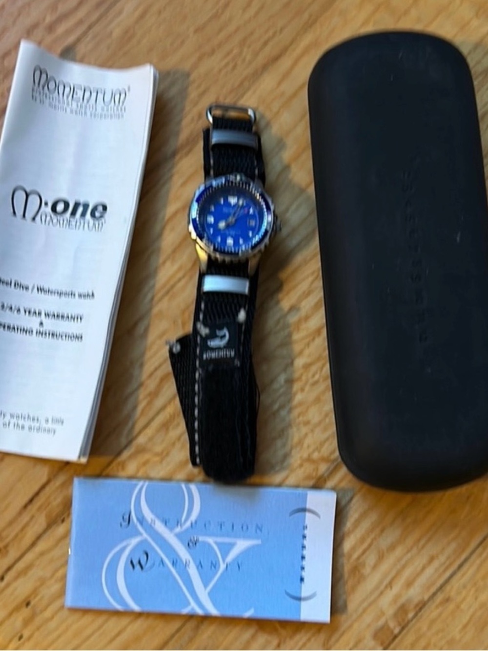 Momentum Prof. Steel Dive Watersports Watch by St. Moritz Watch Co. Swiss Made - Picture 3 of 6